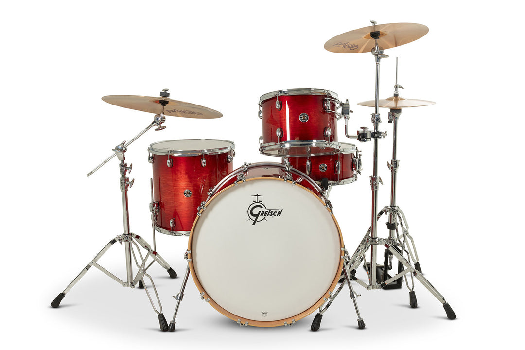 Gretsch ensemble de fûts Catalina Club - Gloss Crimson Burst (CC2-R444C-GCB)