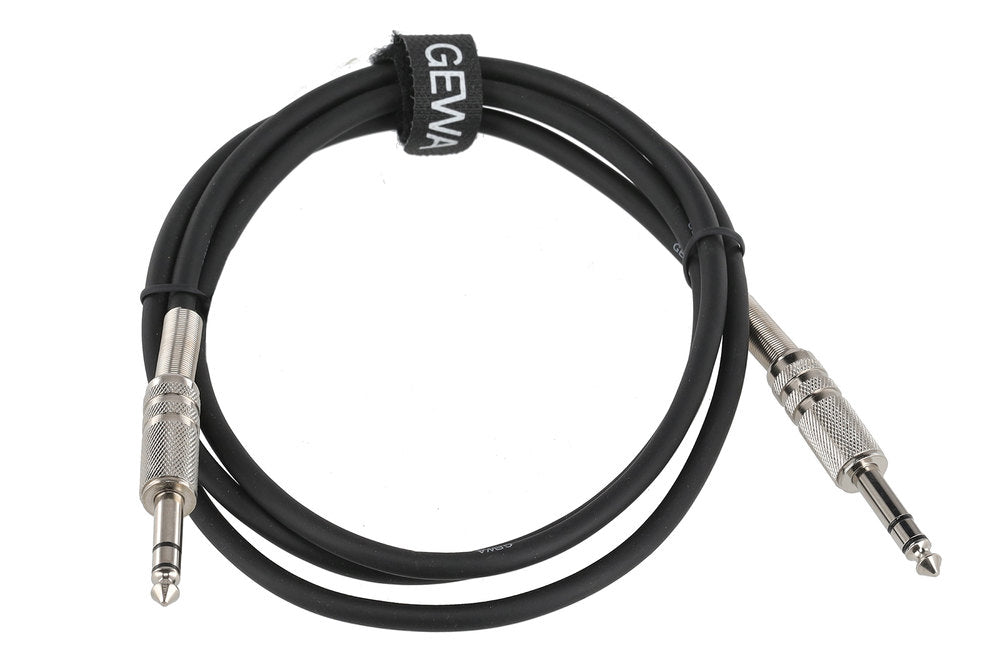 GEWA Basic Line câble stéréo pour instrument 1,5 m, jack 6,3 mm