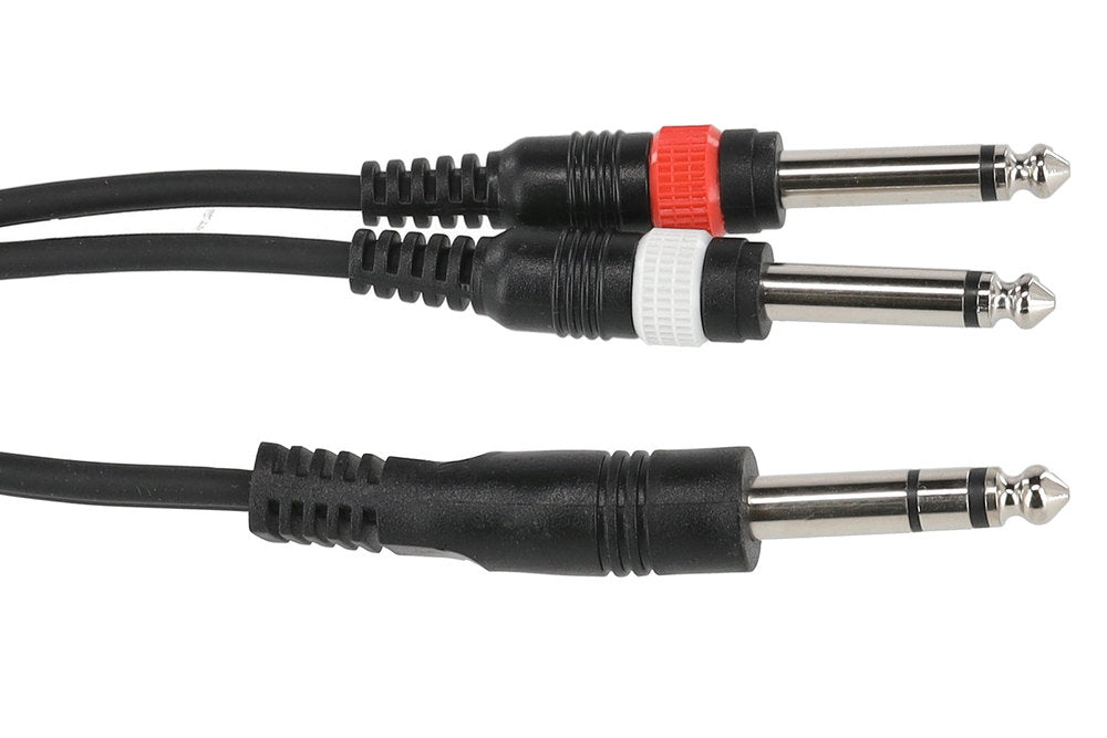 Câble en Y GEWA Basic Line 6 m, jack stéréo vers 2 x jack mono