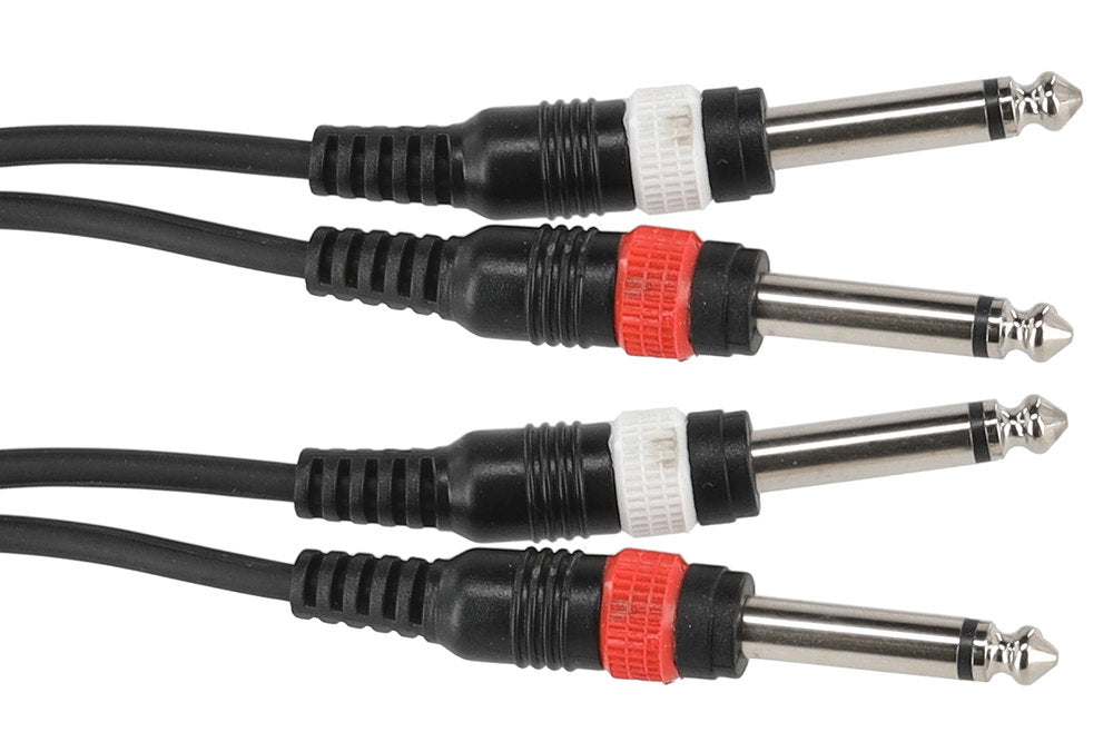 GEWA Basic Line câble double 3 m, 2 x jack mono