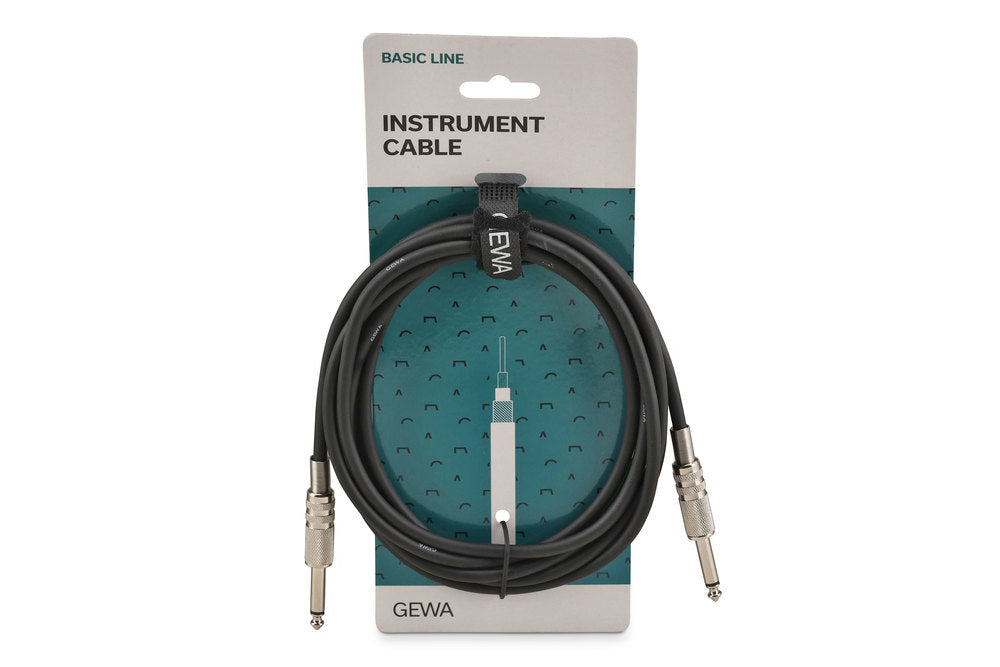 GEWA Basic Line câble d’instrument 3 m, jack mono