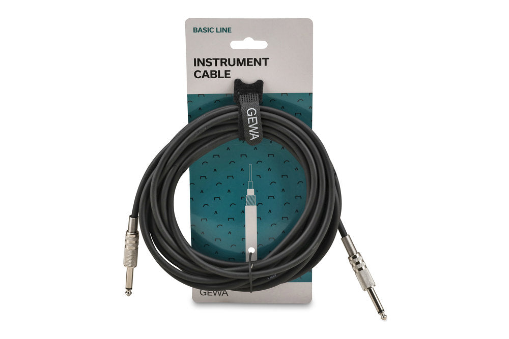 Câble d’instrument GEWA Basic Line 6 m, mono-jack
