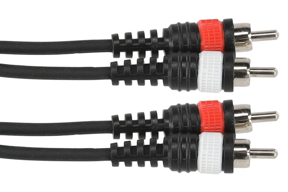 GEWA Basic Line câble double 1,5 m, 2 x cinch à chaque extrémité