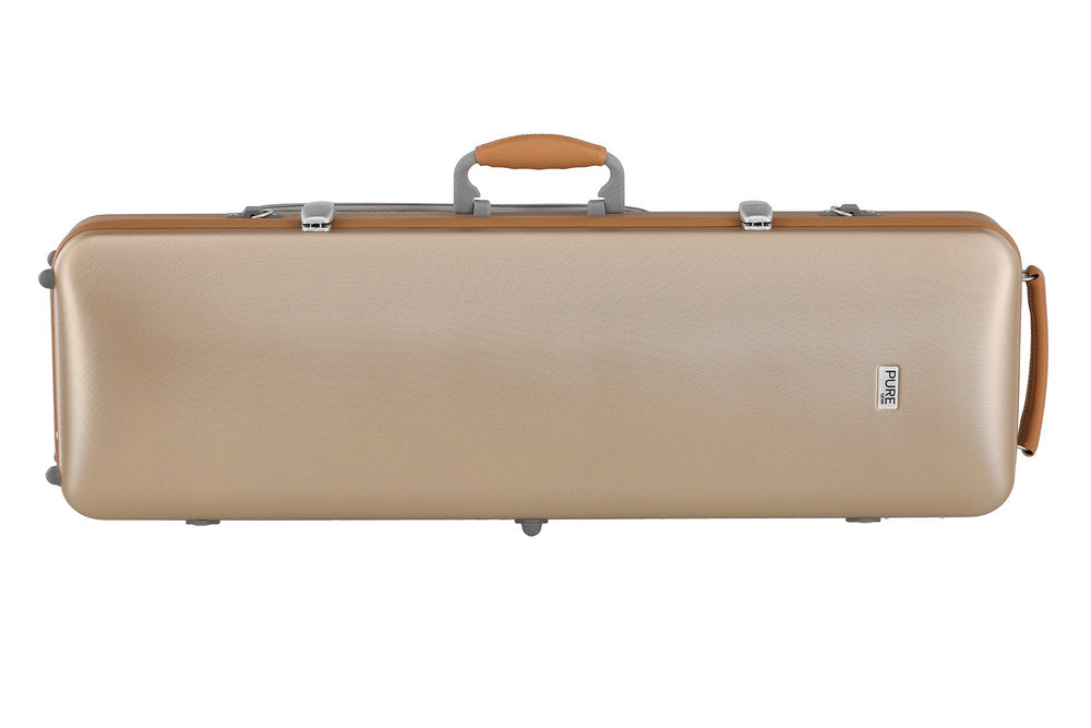 GEWA Polycarbonate étui à violons 1/2-4/4, doré