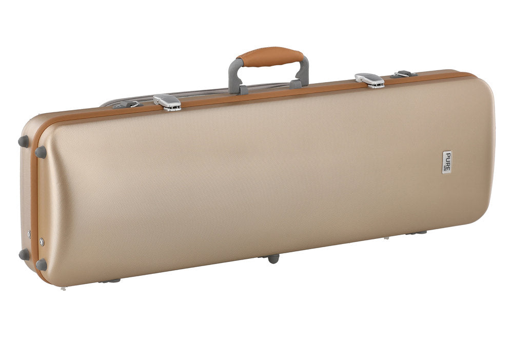 GEWA Polycarbonate étui à violons 1/2-4/4, doré