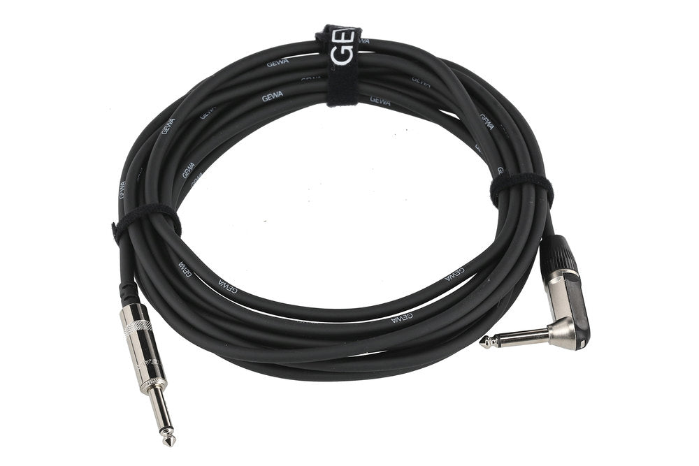GEWA Pro Line câble d’instrument 6 m, jack droit vers jack coudé