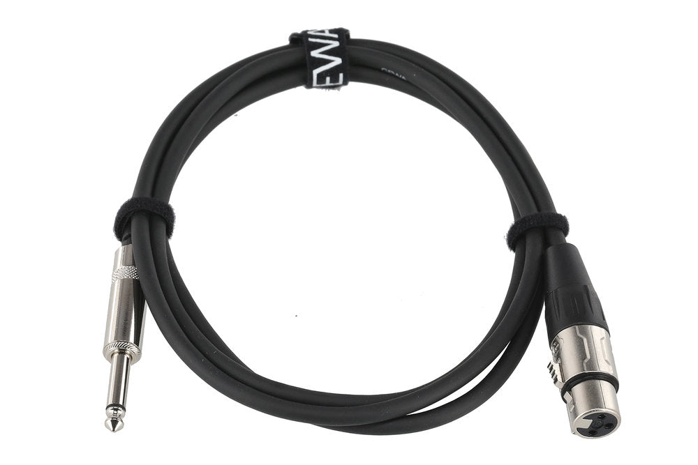 GEWA Pro Line câble microphone 1,5 m, XLR femelle vers jack mono