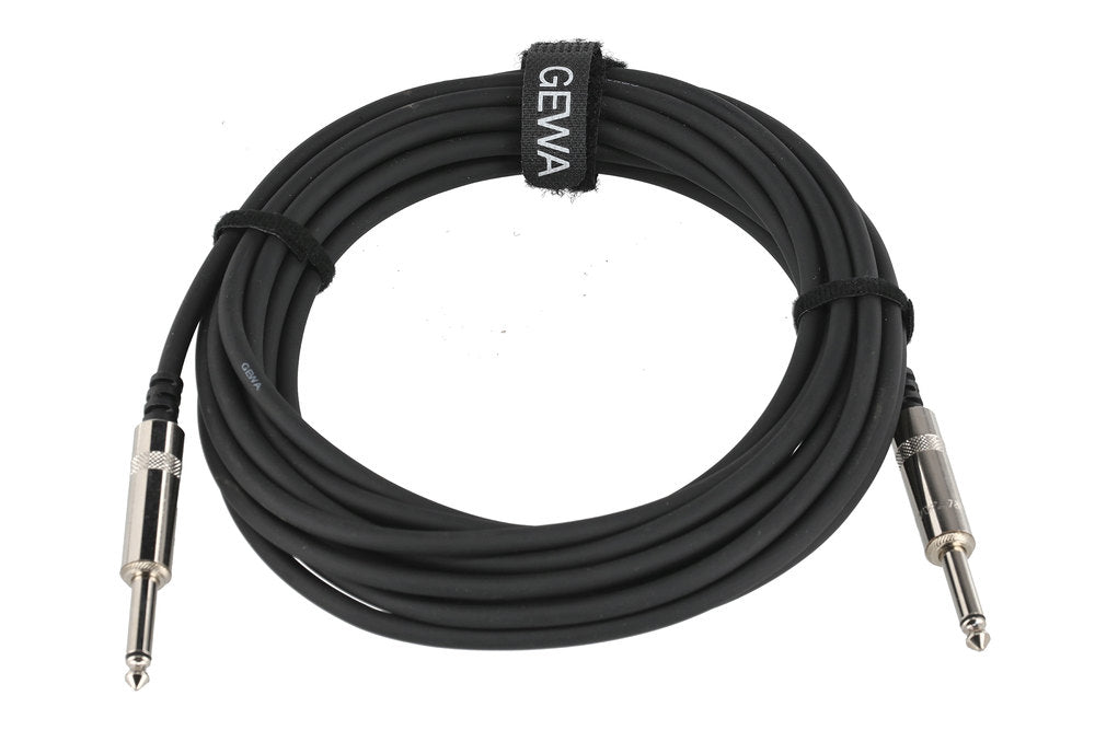 GEWA Pro Line câble d’instrument 6 m, fiches jack droites