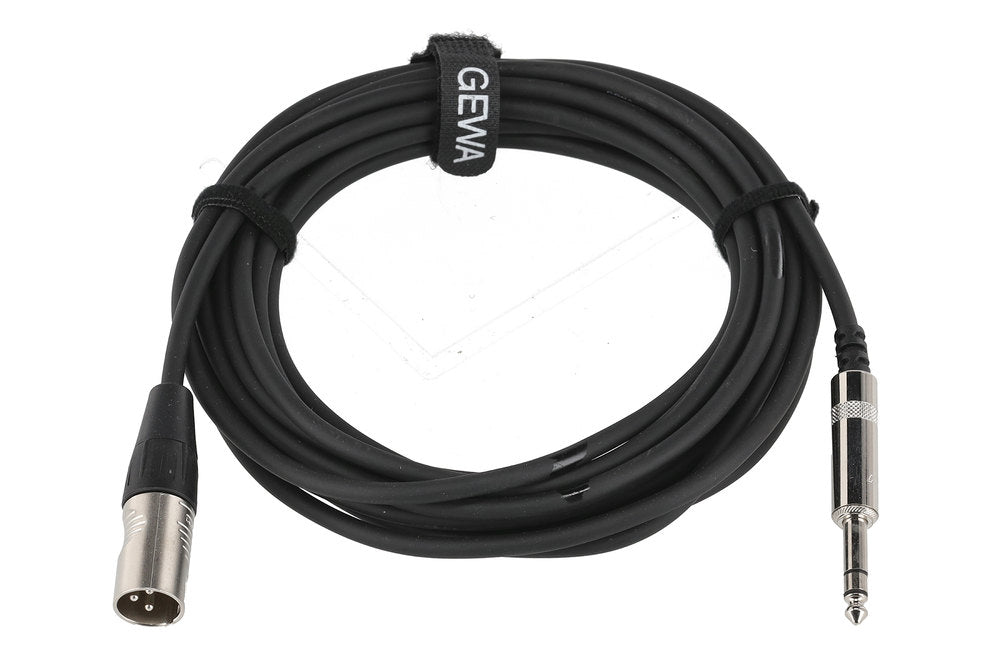 Câble équilibré GEWA Pro Line 6 m, jack stéréo vers XLR mâle
