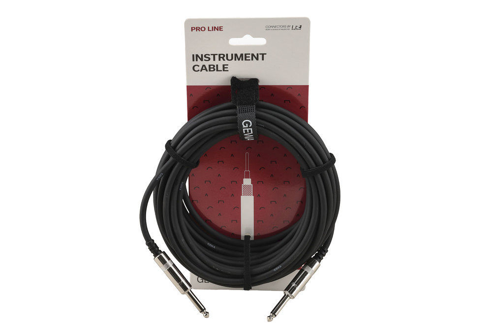 GEWA Pro Line câble d'instrument 9 m, fiche jack droite