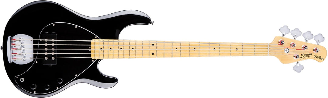 Sterling by Music Man Stingray5, RAY5 Black, basse électrique