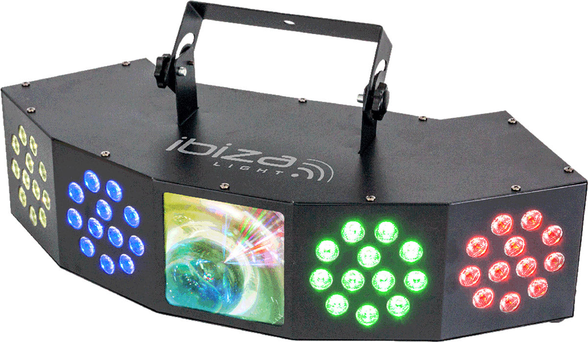 Ibiza Starwash 3-in-1 Disco Light with DMX