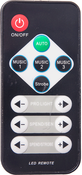 Ibiza LED LightBar (24x4W)