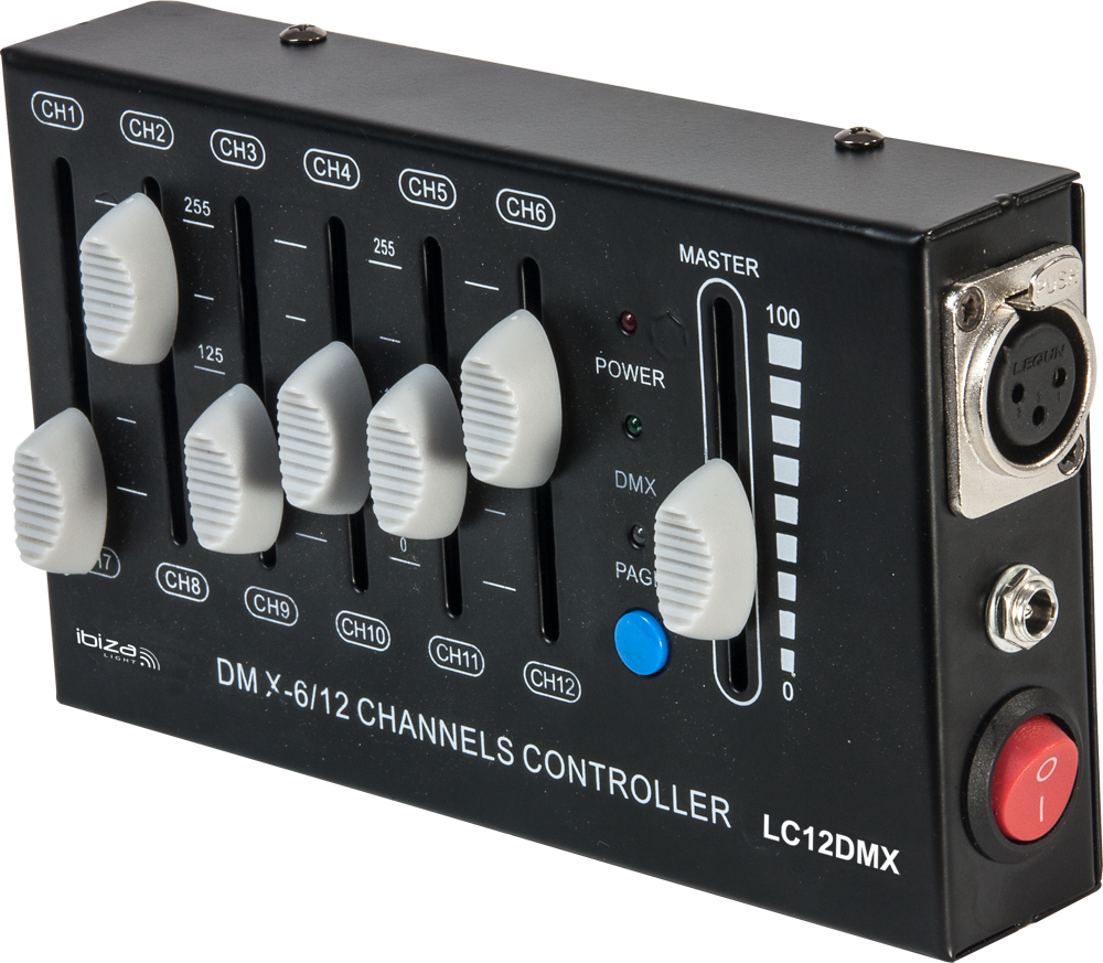 Ibiza 12-channel DMX controller