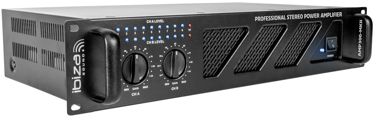 Ibiza AMP300-MKII Power Amplifier (2x240W)