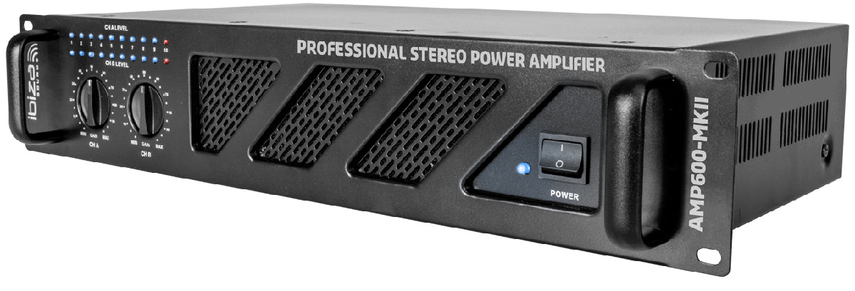 Ibiza AMP600-MKII - Amplificateur d'effet (2x480W)