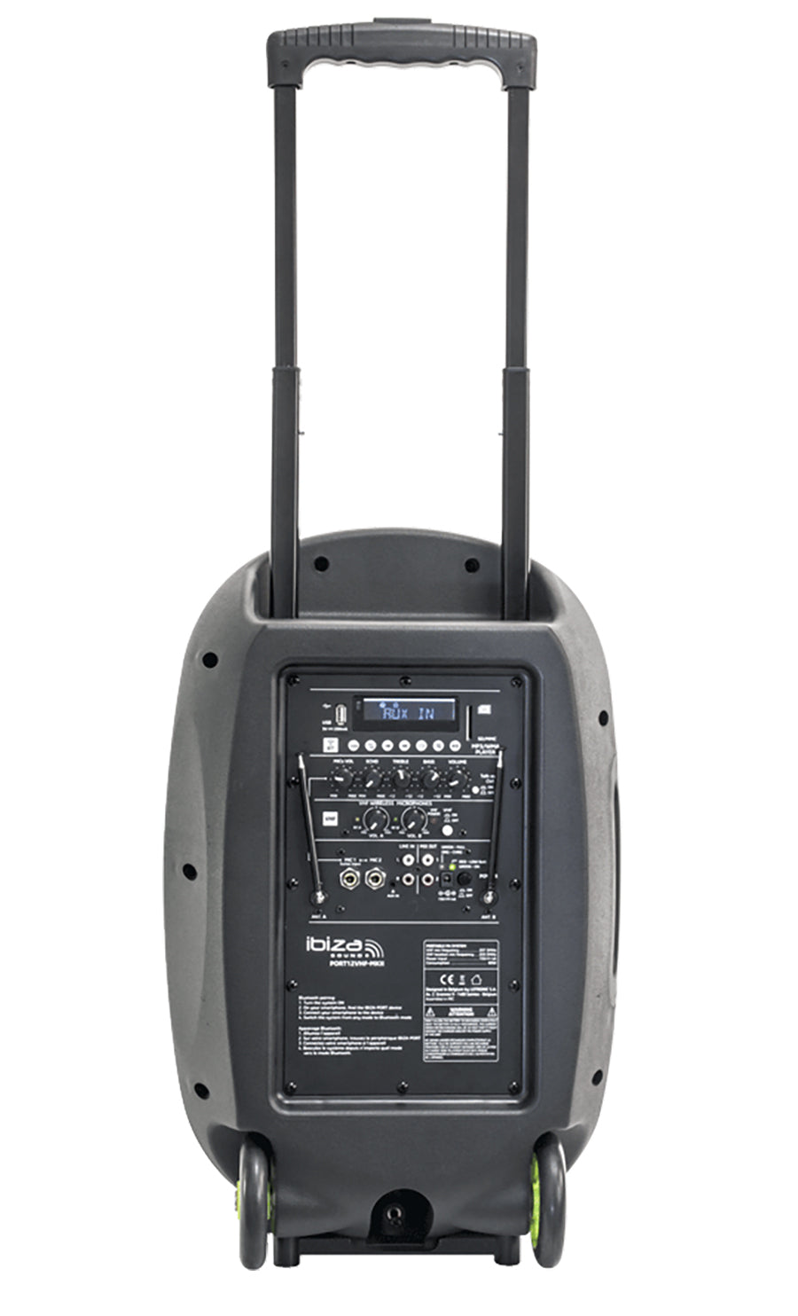 Ibiza enceinte active portable, Bluetooth