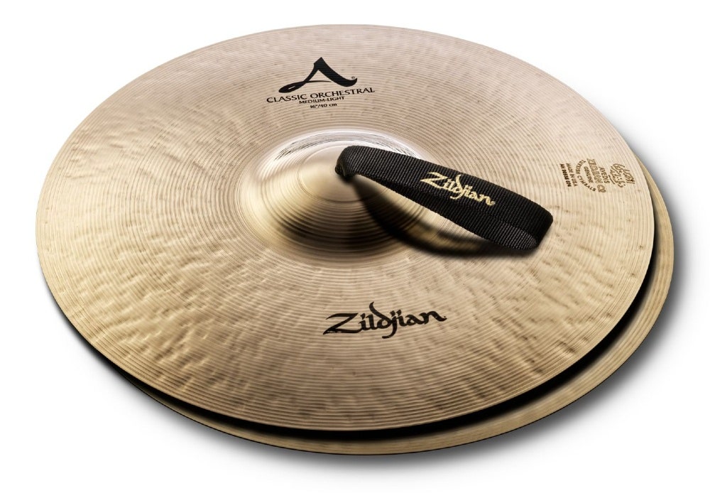 Zildjian 16" Classic Orchestral Selection paire Medium Light