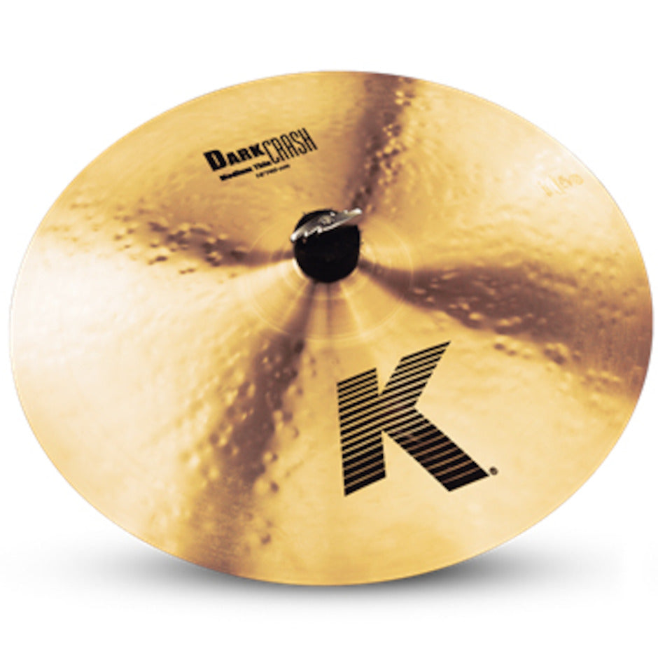 Zildjian 16" K Dark Medium Thin Cymbale crash