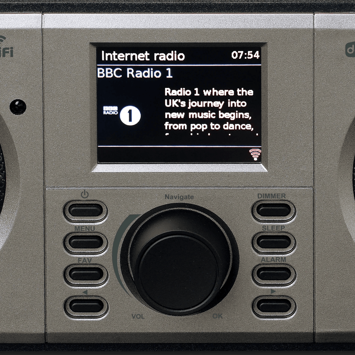 Lenco DIR-141 Internet Radio (Black)