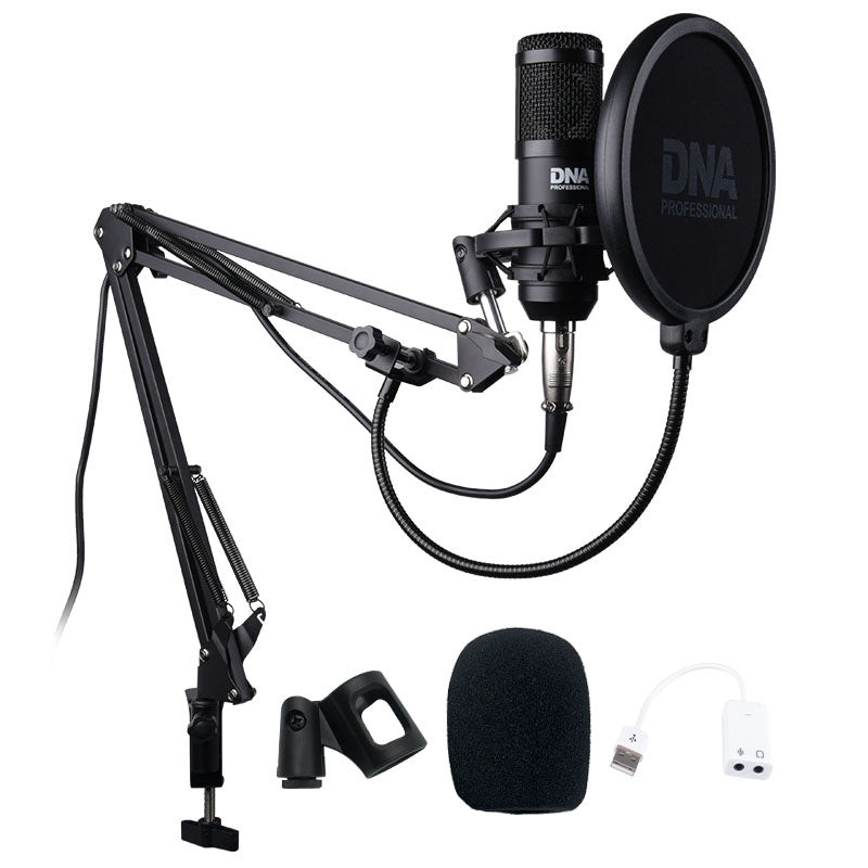 DNA DNC GAME Kit de microphones à condensateur XLR