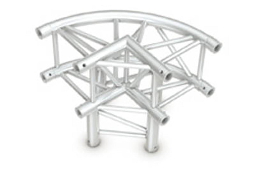 Milos QTB quatro 3-way 90° curved corner