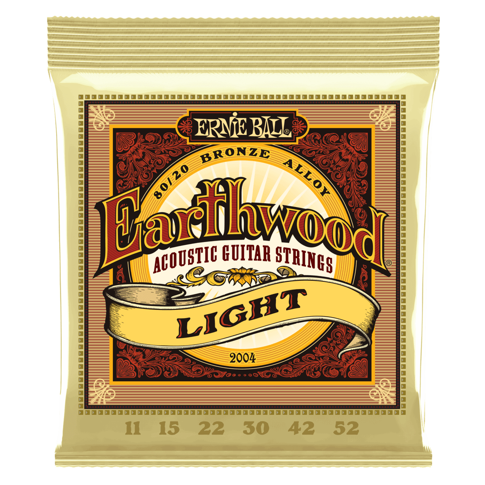 Ernie Ball Earthwood Bronze Guitar Strings, Acoustic