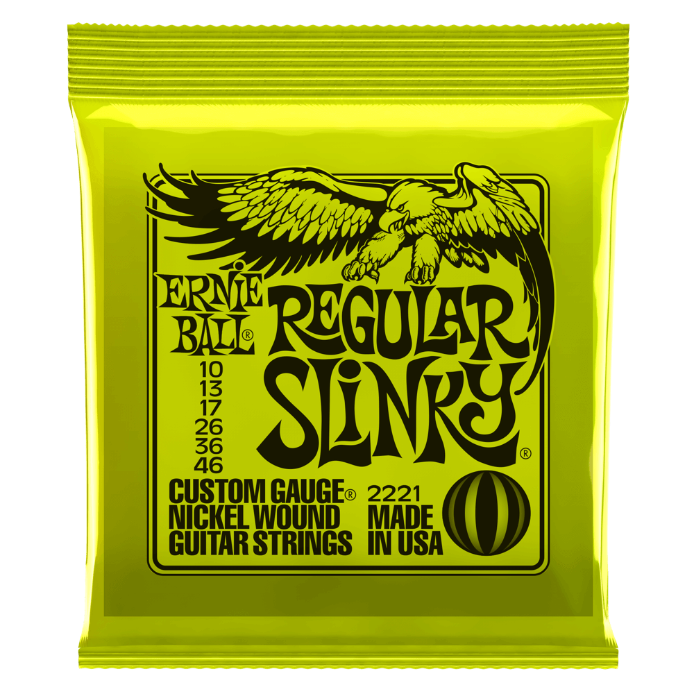 Ernie Ball Slinky Nickel Wound Guitar Strings, Electric Guitar