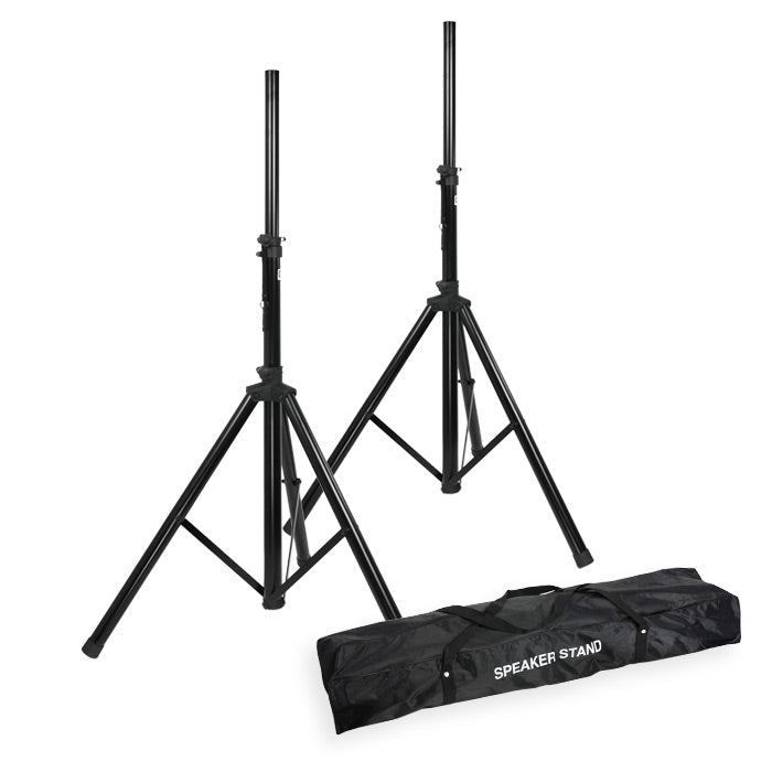 Ensemble de Supports d'Enceintes avec Sac (30kg, 1,80m)