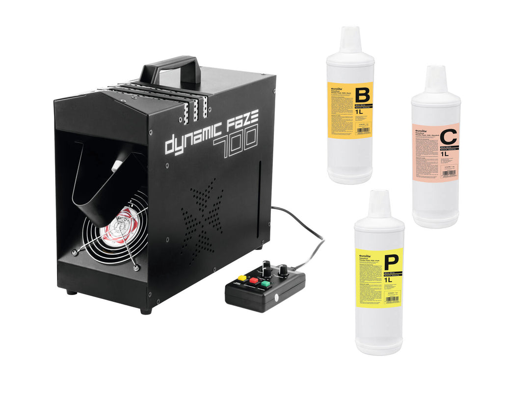EUROLITE Set Dynamic Faze 700 + fluides