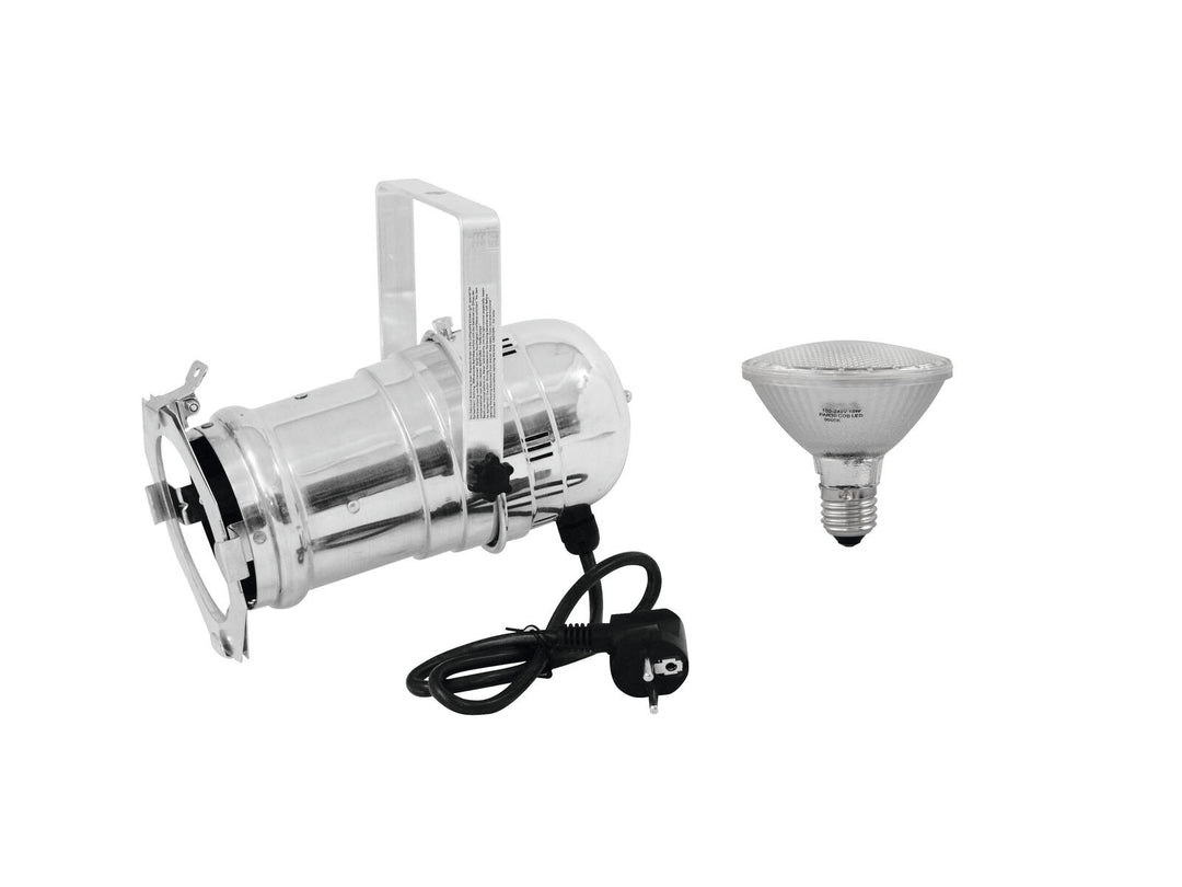 EUROLITE Set PAR-30 Spot argent + PAR-30 230V SMD 11W E-27 LED 3000K