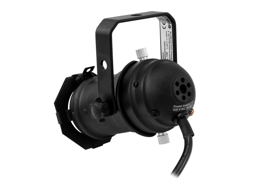 EUROLITE Set PAR-16 Spot GU-10 noir + GU-10 230V LED SMD 7W 3000K