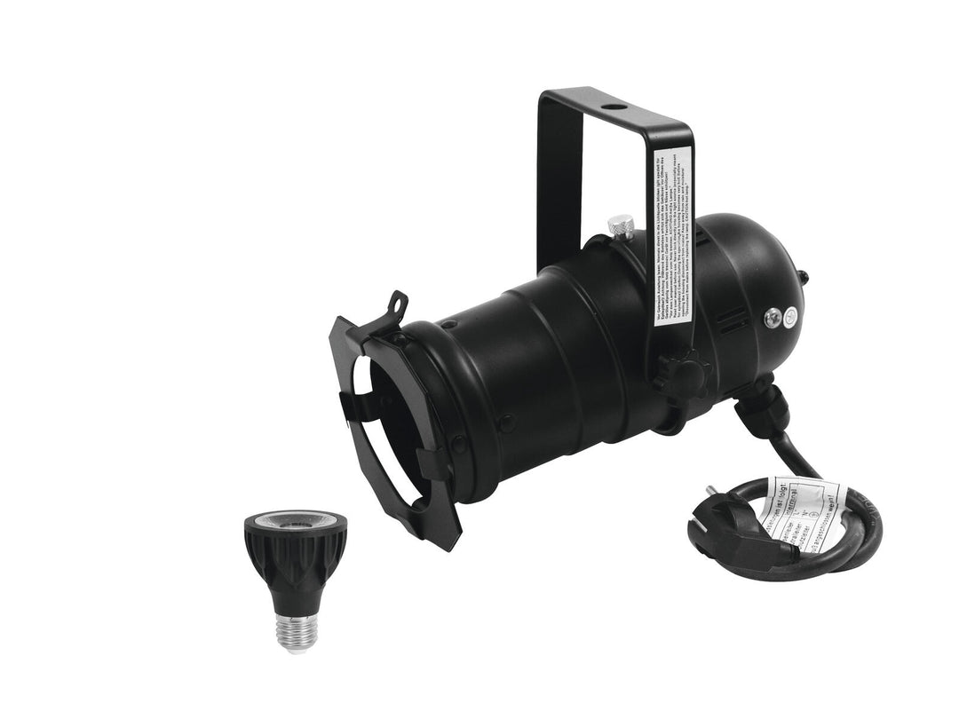 Ensemble EUROLITE PAR-20 Spot bk + PAR-20 230V COB 6W E-27 LED 1800-3000K dim2warm
