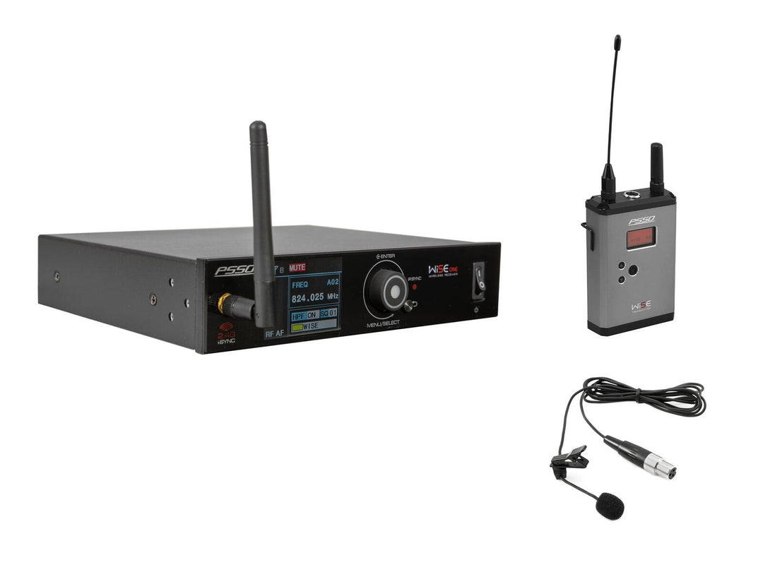 Ensemble PSSO WISE ONE + BP + Lavalier 823-832/863-865MHz