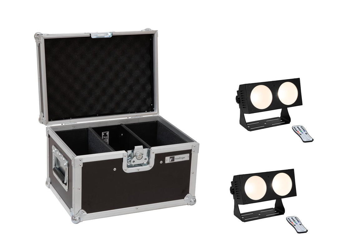 EUROLITE Set 2x barre LED CBB-2 COB WW + mallette