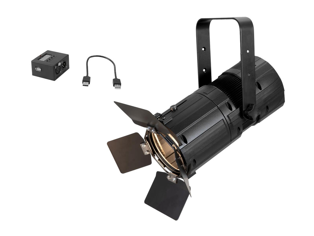 EUROLITE Set LED PFR-50 WW Fresnel Spot + interface DMX