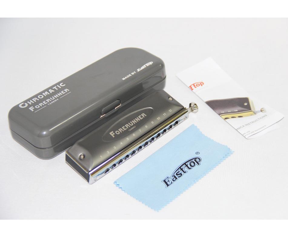 Easttop 'Forerunner' Chromatic 12-hole Harmonica - C