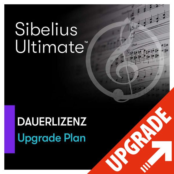 Sibelius Artist plan de mise à niveau pour licence perpétuelle