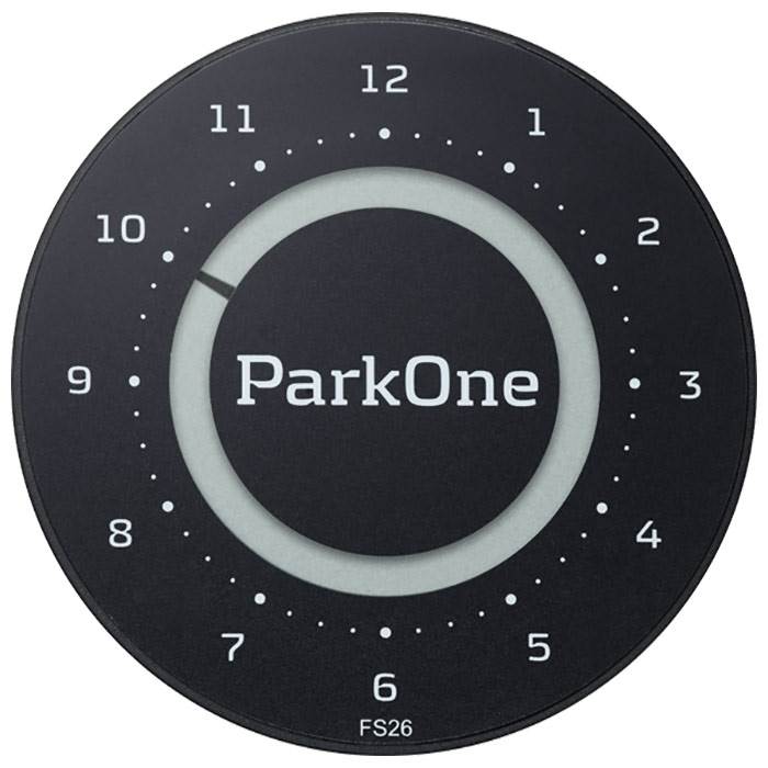 ParkOne2 Disque de Stationnement (Noir)