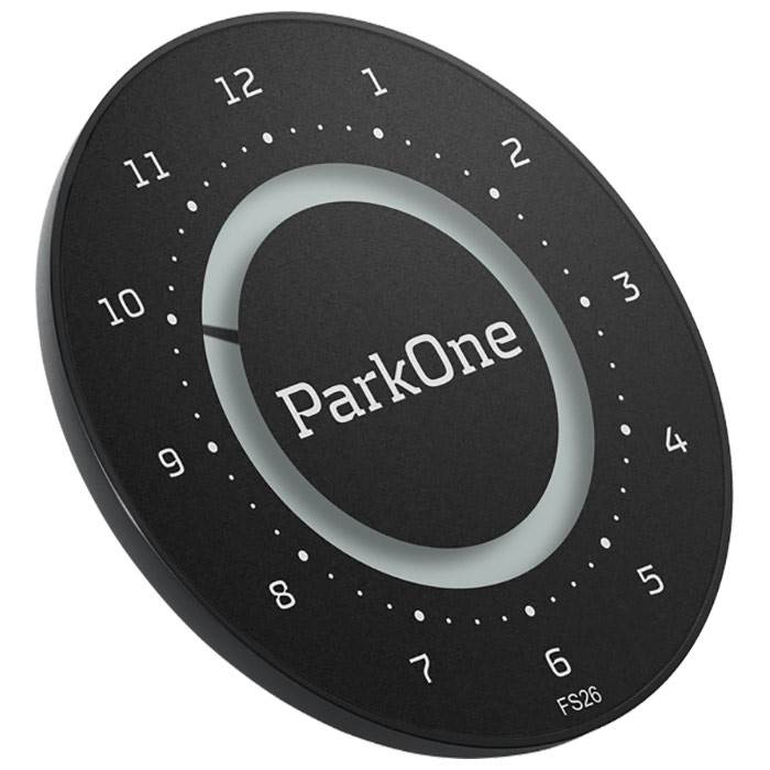 ParkOne2 Disque de Stationnement (Noir)