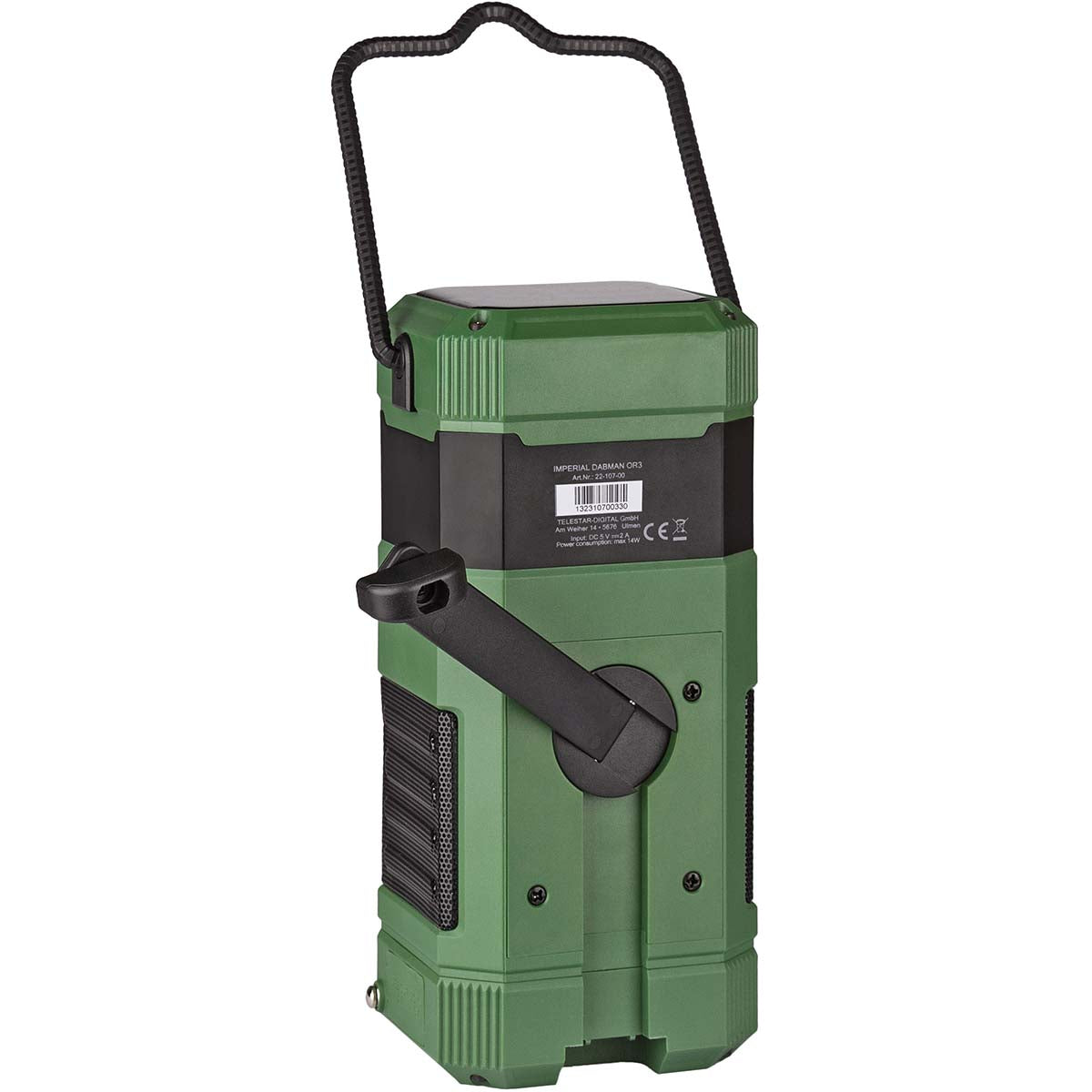 DABMAN OR 3 Radio d’extérieur DAB+/FM sur batterie avec Bluetooth