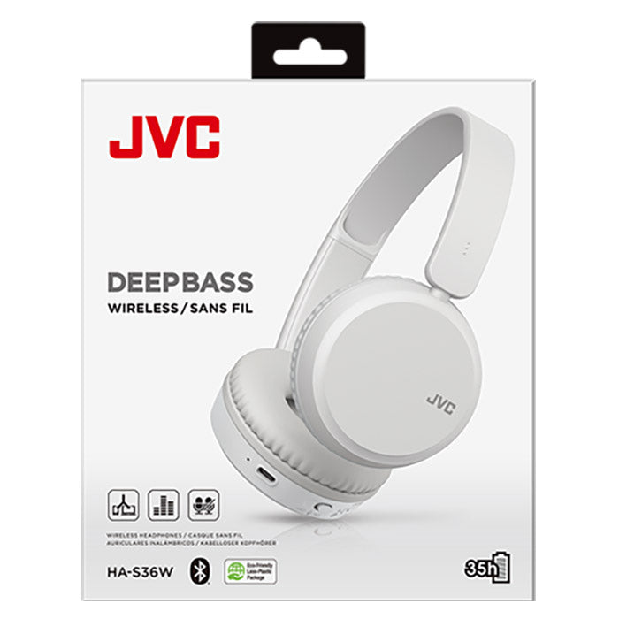 JVC HAS36WWU casque bluetooth over-ear blanc