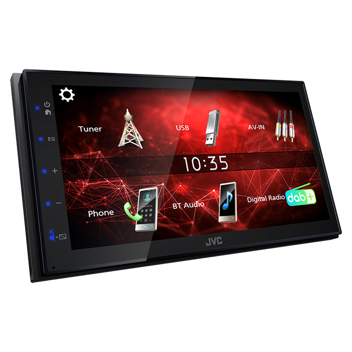 Autoradio 2-DIN JVC KW-M27DBT avec DAB+