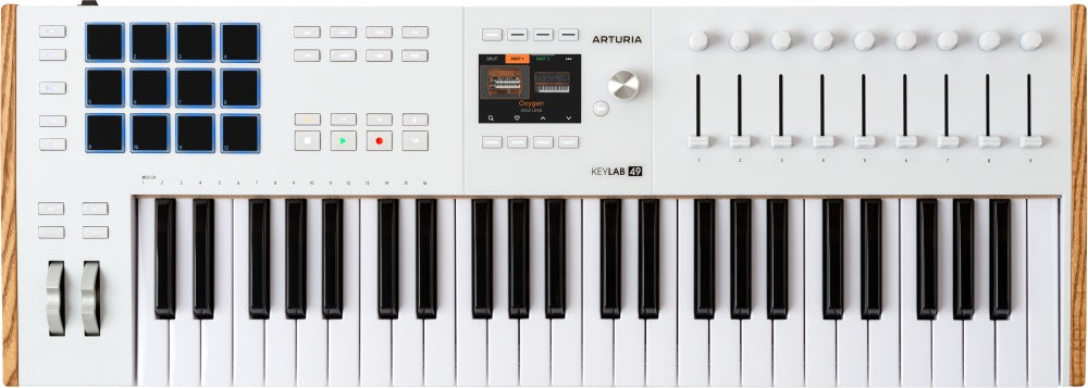ARTURIA Keylab 49 mk3 Clavier MIDI (Blanc)