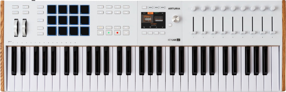 ARTURIA Keylab 61 mk3 Clavier MIDI (Blanc)