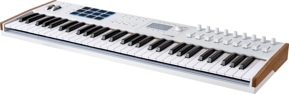 ARTURIA Keylab 61 mk3 Clavier MIDI (Blanc)