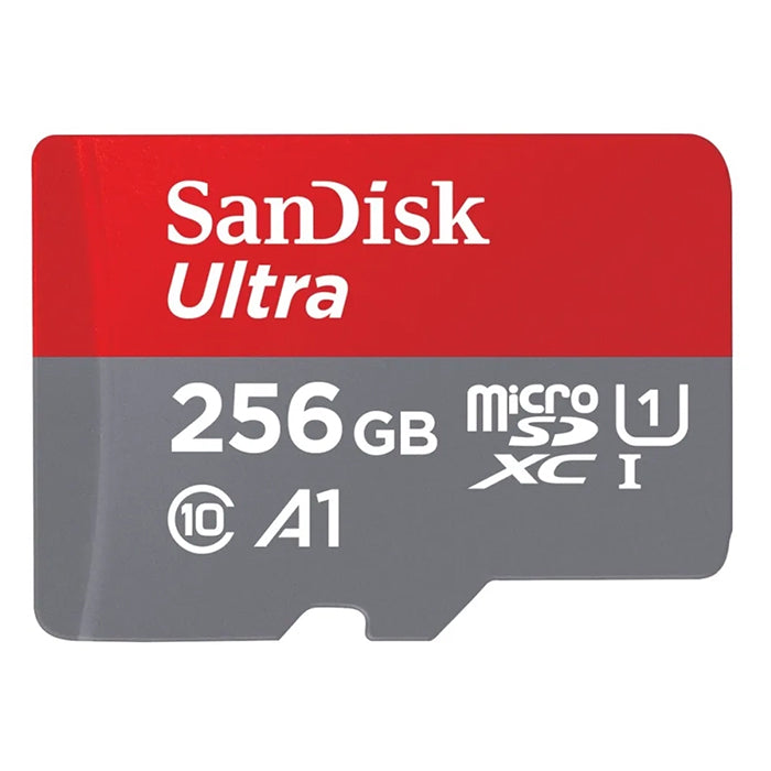 Carte SD SanDisk Ultra avec adaptateur 256GB