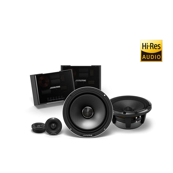 Alpine status HDZ-65CS kit de haut-parleurs compacts 2 voies slim 6,5"
