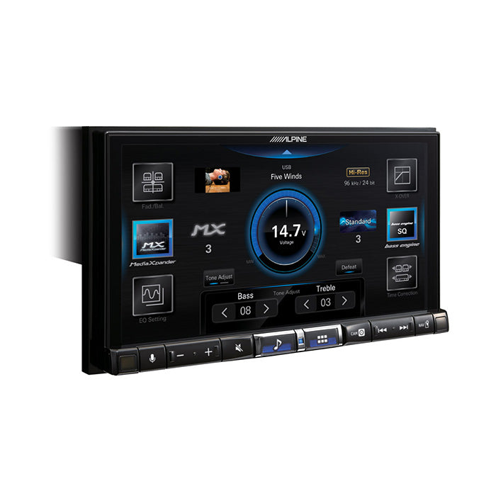 Alpine ILX-705DM Apple Carplay sans fil 2-DIN 7"