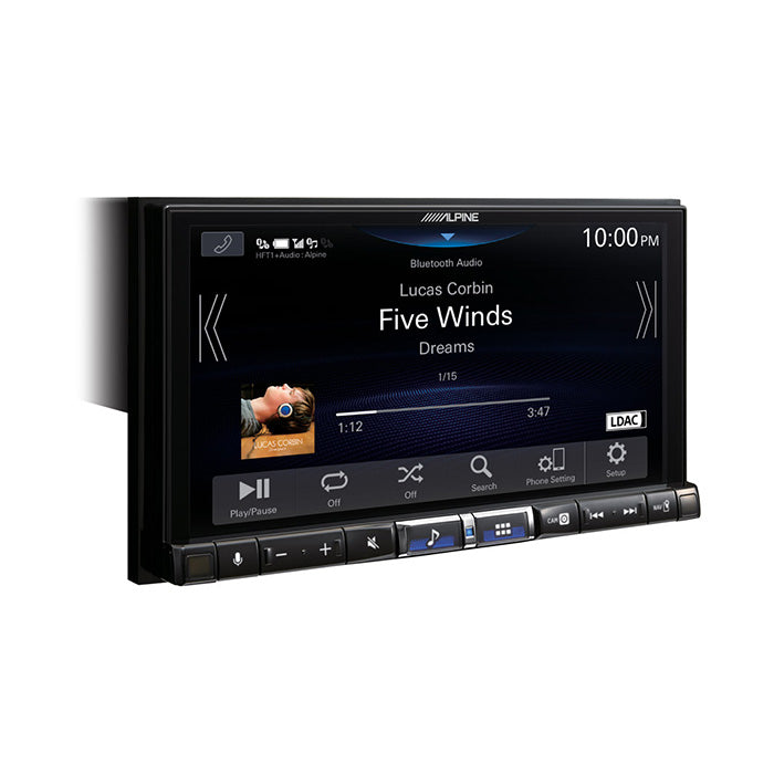 Alpine ILX-705DM Apple Carplay sans fil 2-DIN 7"